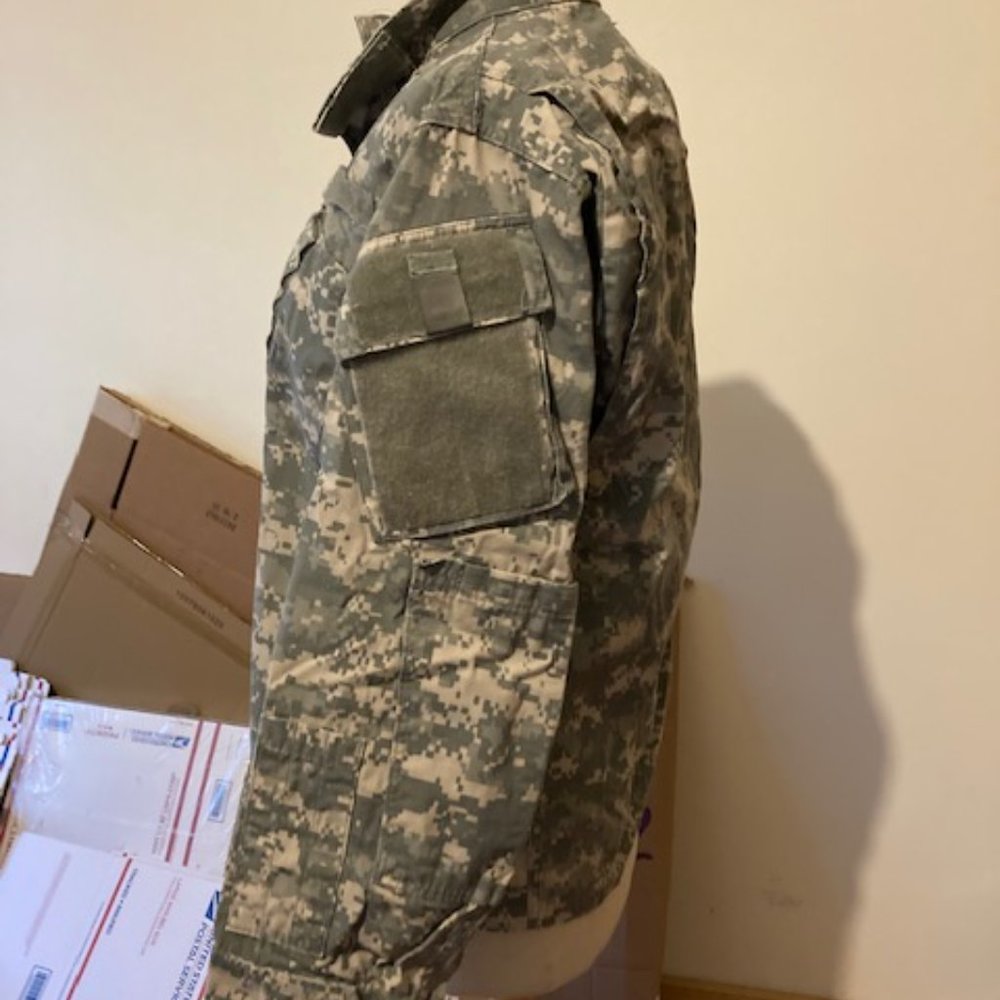 Unisex army combat shirt/coat - Picture 3 of 7